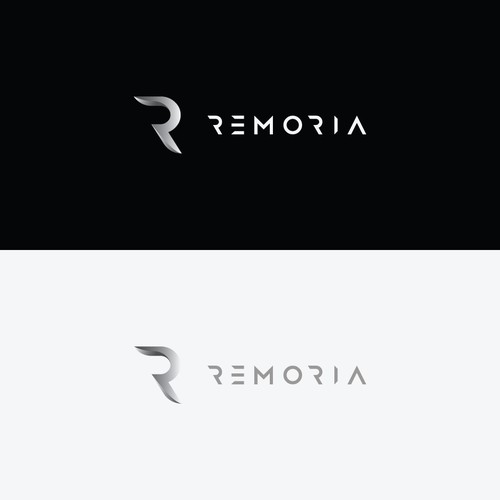 VR brand with the title 'Abstract monogram logo for the Virtual Reality control solution'