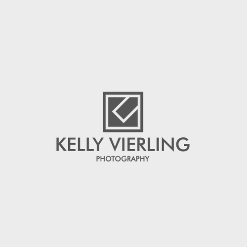 Multimedia design with the title 'Kelly Vierling Photography needs a new modern, high end logo.'