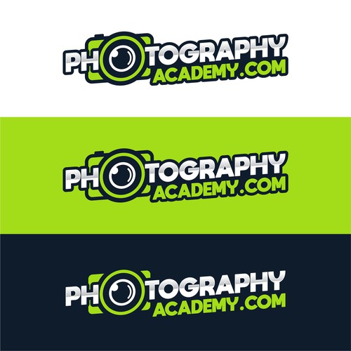 Academy logo with the title 'Logo Photography'