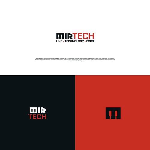 Play brand with the title 'Logo for MirTech'