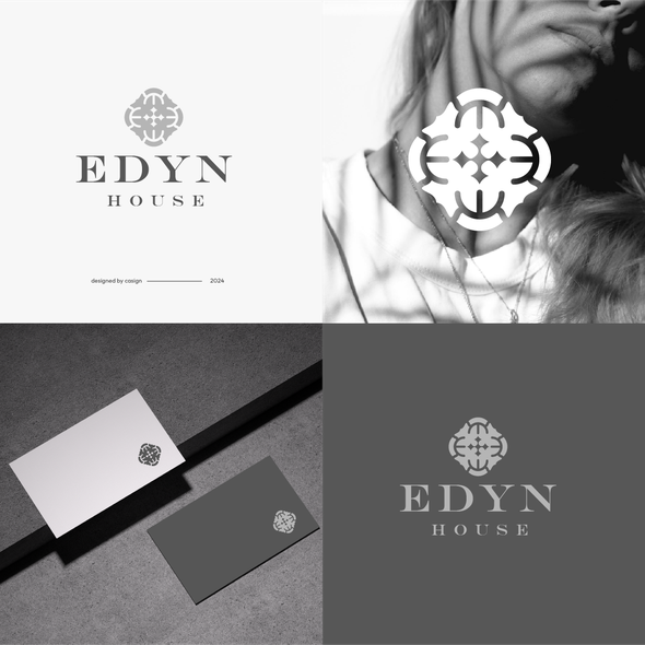 Pretty logo with the title 'Edyn House'