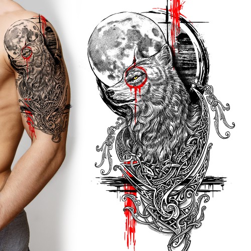 Celtic design with the title 'Celtic Tattoo'