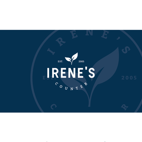 Type design with the title 'Irene's Counter'