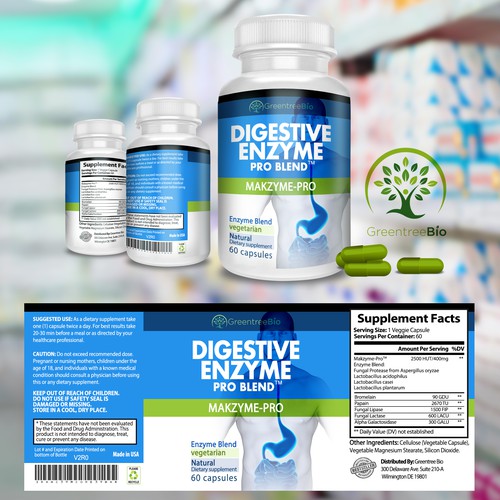 Branding label with the title 'Medical & Pharmaceutical'