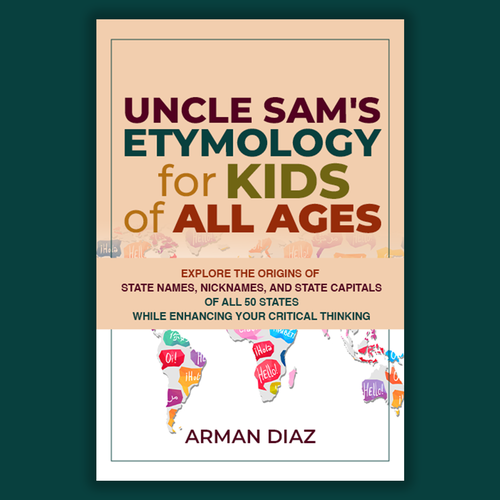 Unique book cover with the title 'Book Cover Design'