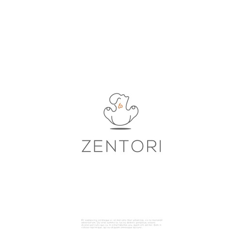 Quail logo with the title 'Simplistic logo'