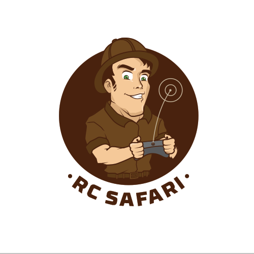Safari design with the title 'Safari RC logo'
