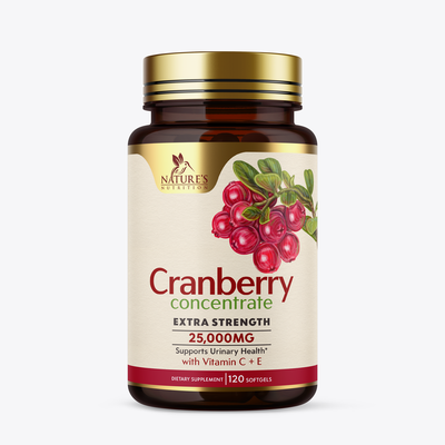 Cranberry Concentrate label