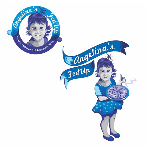 Puzzle logo with the title 'angilna's fedUp'