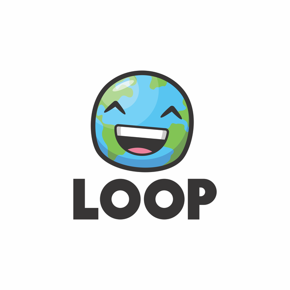 Traveler logo with the title 'Fun and playful logo concept for LOOP'