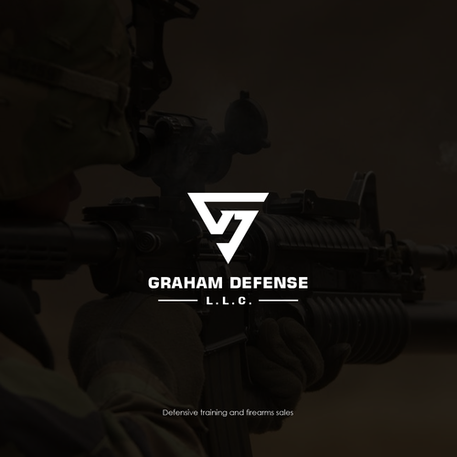 Defense logo with the title 'Logo concept for Graham Desense LLC'