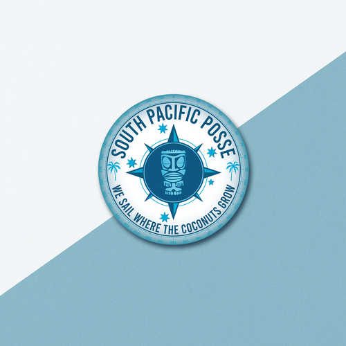 Attractive logo with the title 'Pacific posse concept logo'