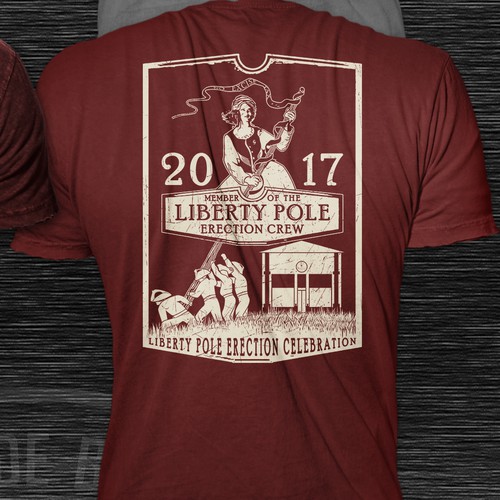 Anniversary t-shirt with the title 'Winning Design Concept for Beverage Company Anniversasry'