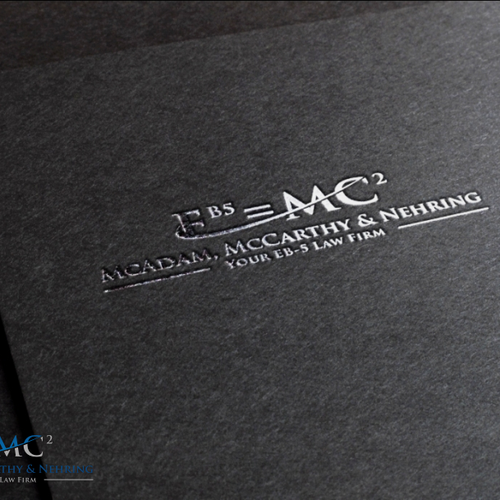 After effects logo with the title 'Creating a logo for our EB5 law firm.'