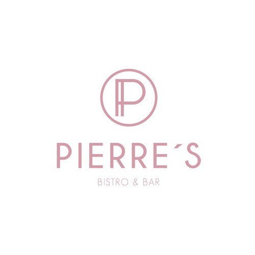 Bistro logo with the title 'Restaurant Art Deco Logo'