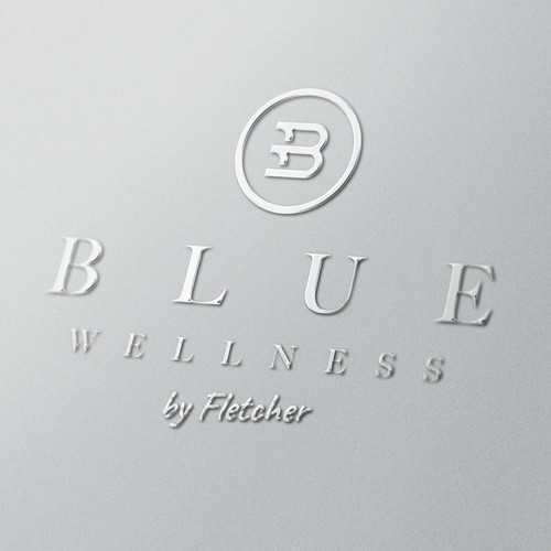 Hotel design with the title 'BLUE Wellness Spa Beauty by Fletcher Hotels'