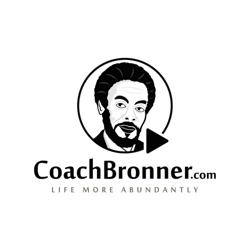 Motivational logo with the title 'Coach Bronner'