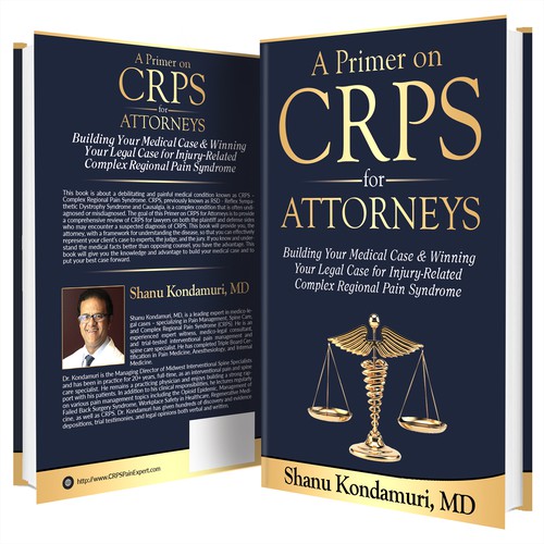 Medical book cover with the title 'A Primer on CRPS for Attorneys'