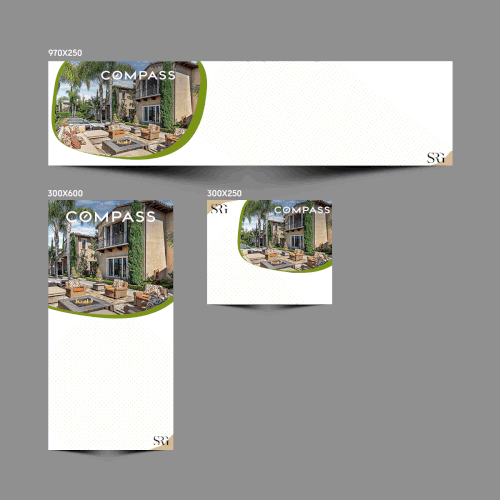 Compass design with the title 'Banner Ad'