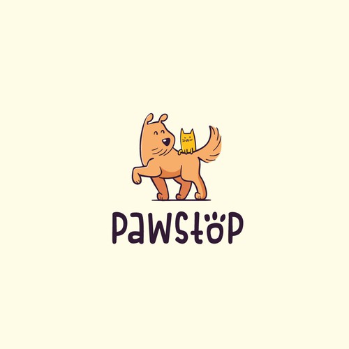 Cat brand with the title 'happy pets (For Sale)'