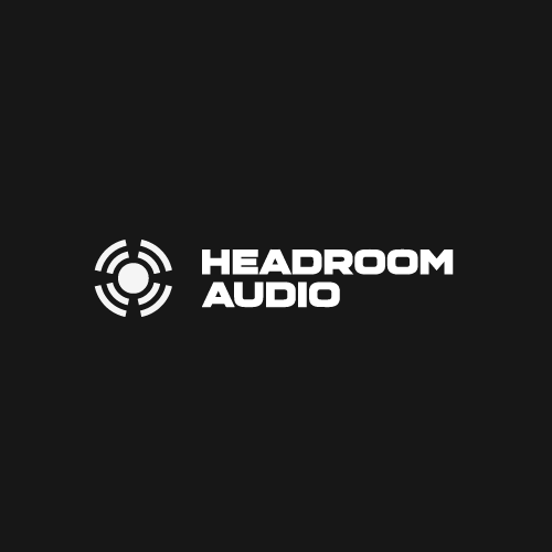 Communications brand with the title 'Powerful Logo for Headphone Manufacturer'