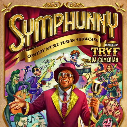 Poster illustration with the title 'Poster Event'