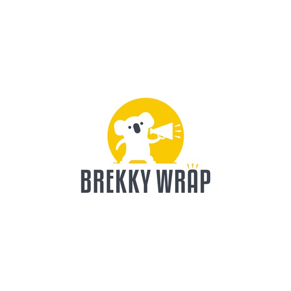 日报标志，标题为“Brekky Wrap”