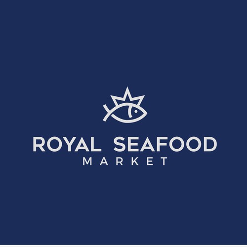 Market logo with the title 'Royal Seafood'