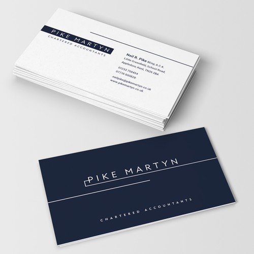 Text design with the title 'Pike Martyn'