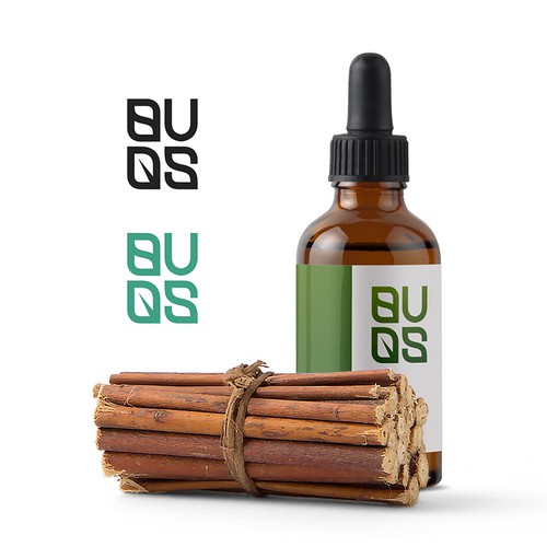 Hemp brand with the title 'BUDS logo'