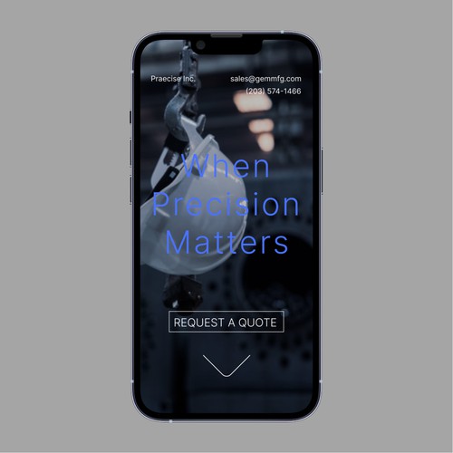 Adaptive design with the title 'Redesign for landing page'