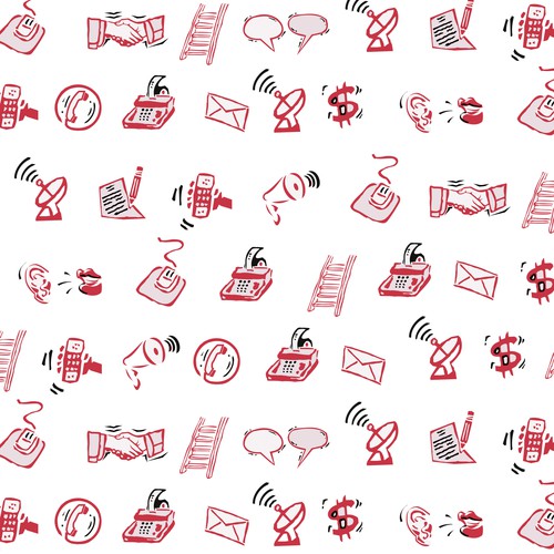 Internet artwork with the title 'Illustration für die Startseite eine Webseite'