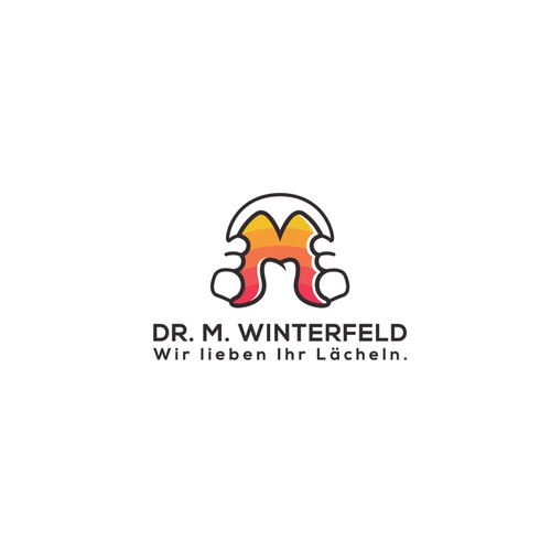 Orthodontist logo with the title 'Logo for orthodontic practice'