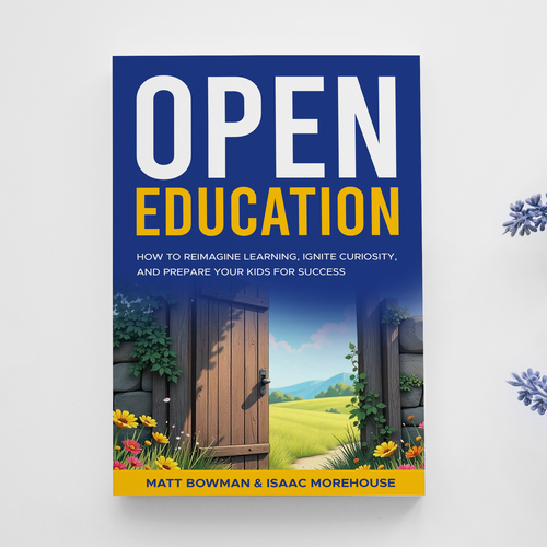 Open design with the title 'Open Education Book Cover'
