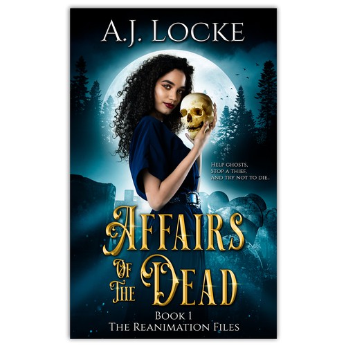 Photography book cover with the title 'Affairs of the Dead book cover'