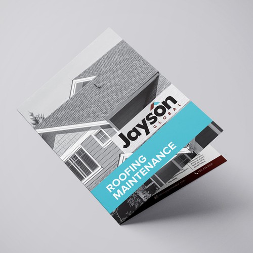 Roof design with the title 'Maintenance Pamphlet'