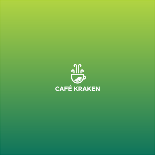 Kraken logo with the title 'Cafe Kraken'