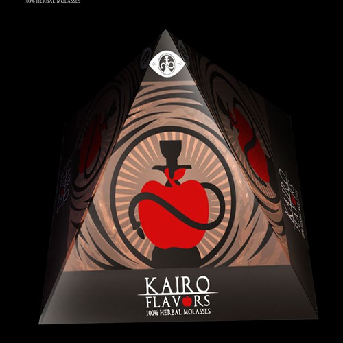 Pyramid logo with the title 'Sheesha Packaging'