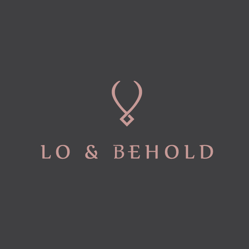 Jewelry design with the title 'Elegant Logo For Diamond Jewelry Brand'
