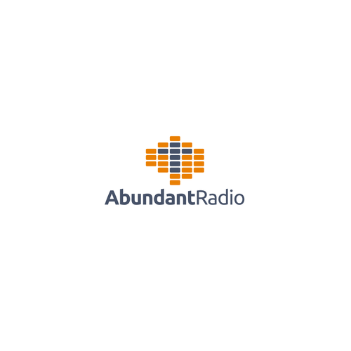 Radio logo with the title 'Religious radio station'