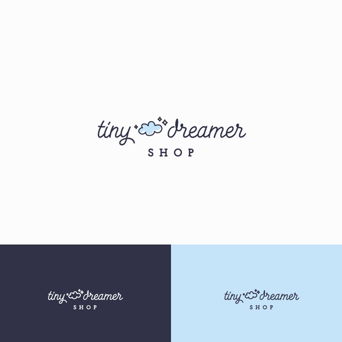 Tiny logo with the title 'Tiny Dreamer Shop'