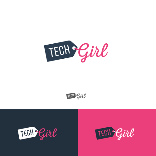 Blogger design with the title 'Modern logo concept for a blogger'