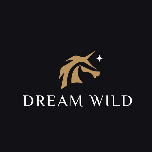 Unicorn logo with the title 'Unicorn Logo for Passionate Entrepreneur Coaching Business'