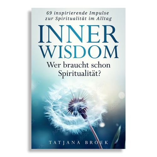 Book cover with the title 'spiritual book "Inner Wisdom.'