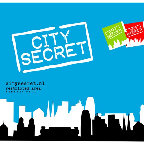 Amsterdam logo with the title 'Logo for City Secret'