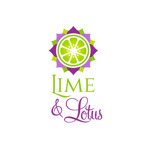 Citrus logo with the title 'Lime and Lotus logo'