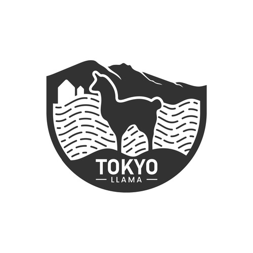Tokyo design with the title 'Tokyo Llama'