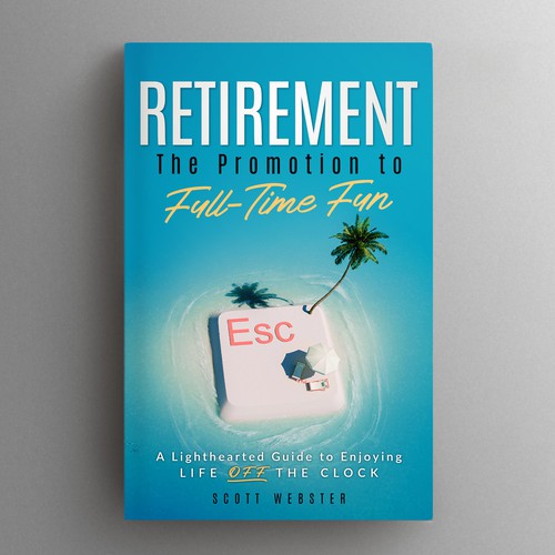 Retirement design with the title 'Retirement Guidebook'