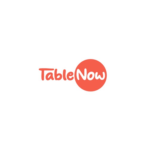 Table design with the title 'Logo desing for restaurant deals webpage. '
