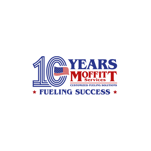 Fuel design with the title 'Anniversary Logo Design '